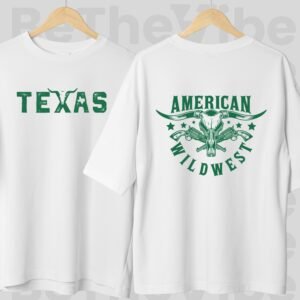 Texas American Wildwest Oversized T-shirt
