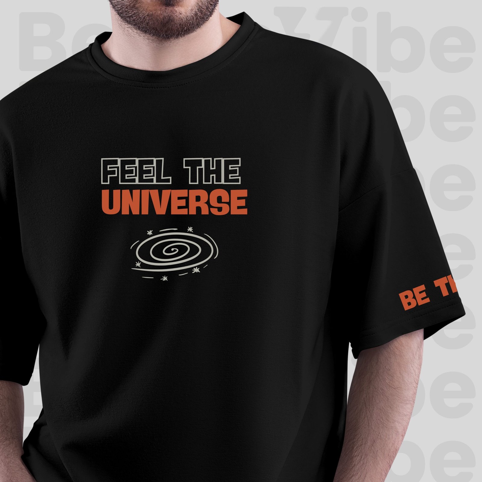 Feel the Universe Oversized T-shirt - Image 3