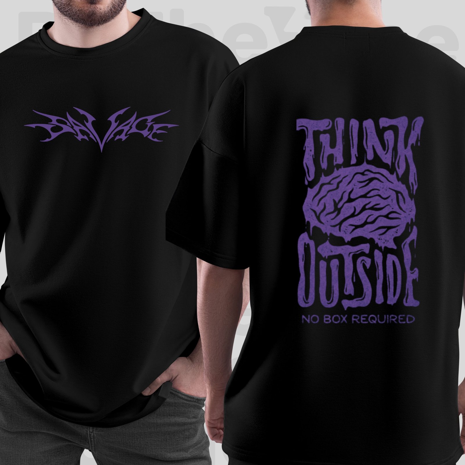 Think Outside – Oversized tee