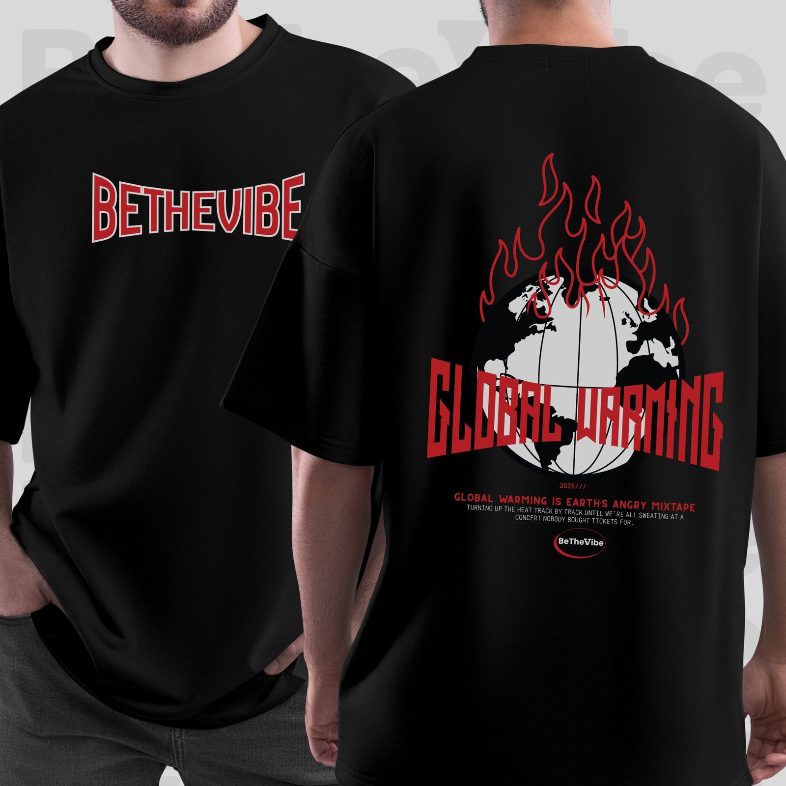 Global Warming Oversized T-shirt