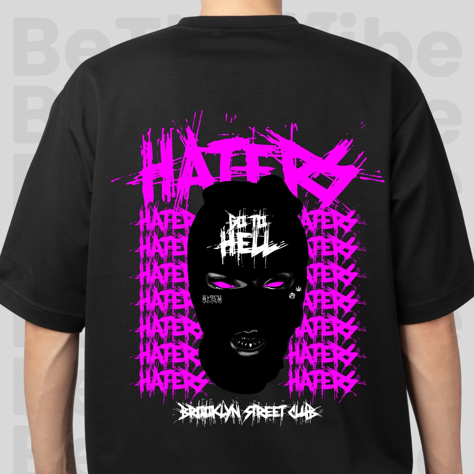 Haters Oversized T-shirt - Image 2