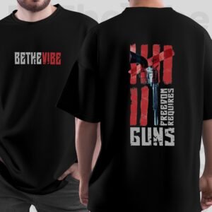 Freedom Requires Guns Oversized T-shirt