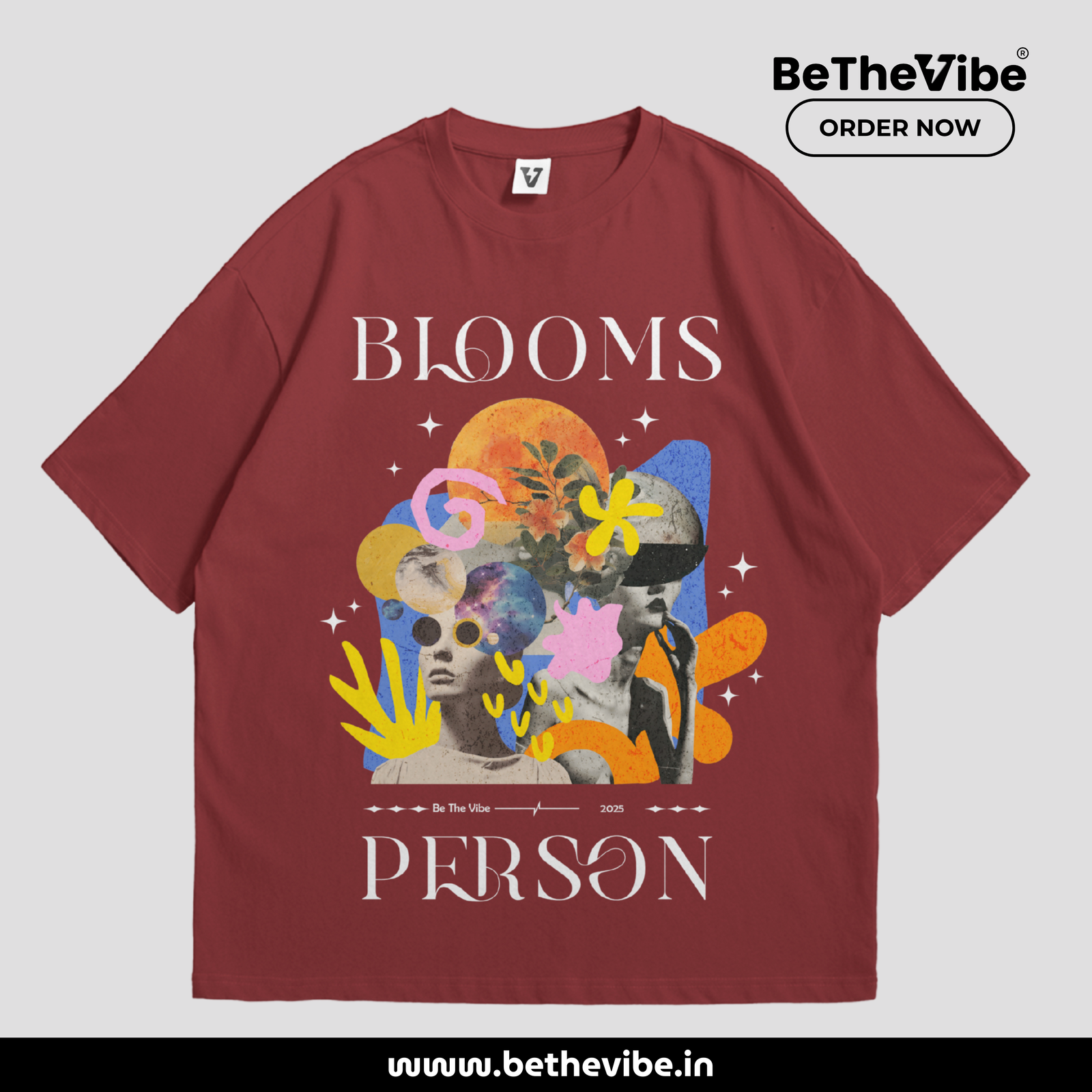 Blooms Person Oversized T-shirt