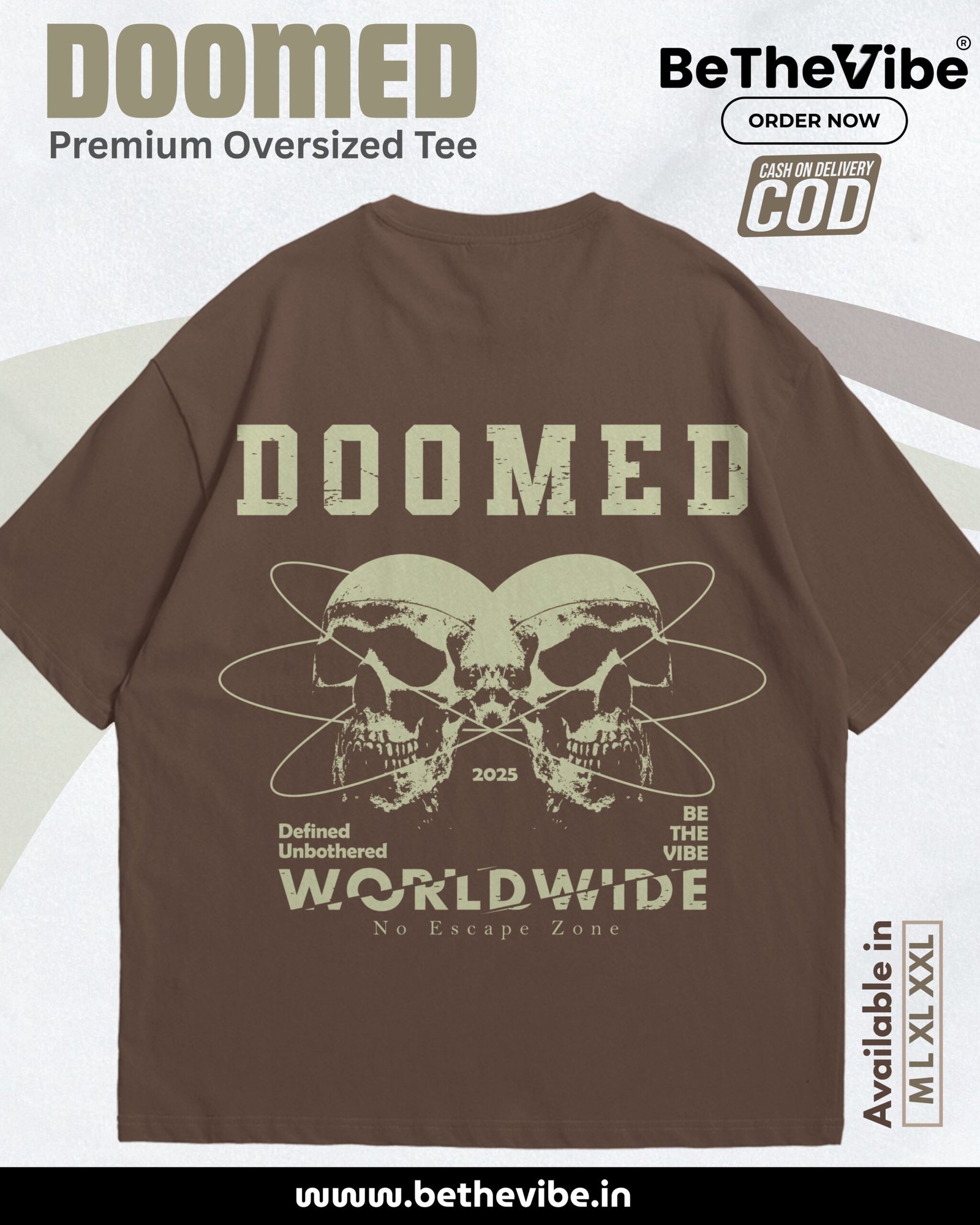 Doomed Oversized T-shirt - Image 3
