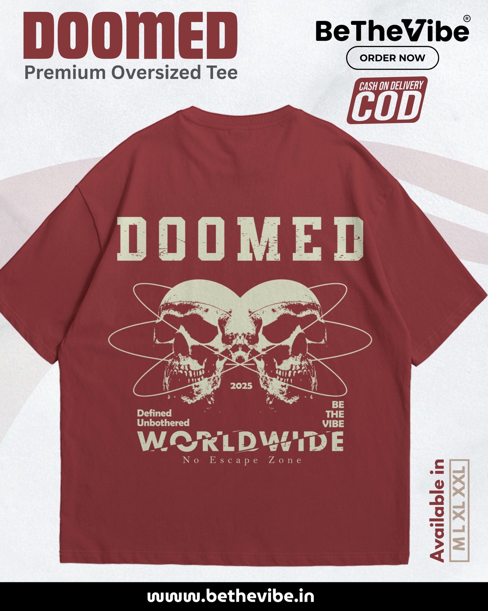 Doomed Oversized T-shirt